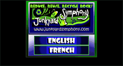 Desktop Screenshot of junkyardsymphony.com